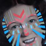 Mildred Kinney Carver, Age 31, 1948
2012
acrylic gouache on found photograph
10"x8"