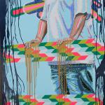 Robert
2013
acrylic, acrylic gouache, flash, and enamel
6'8"x3'